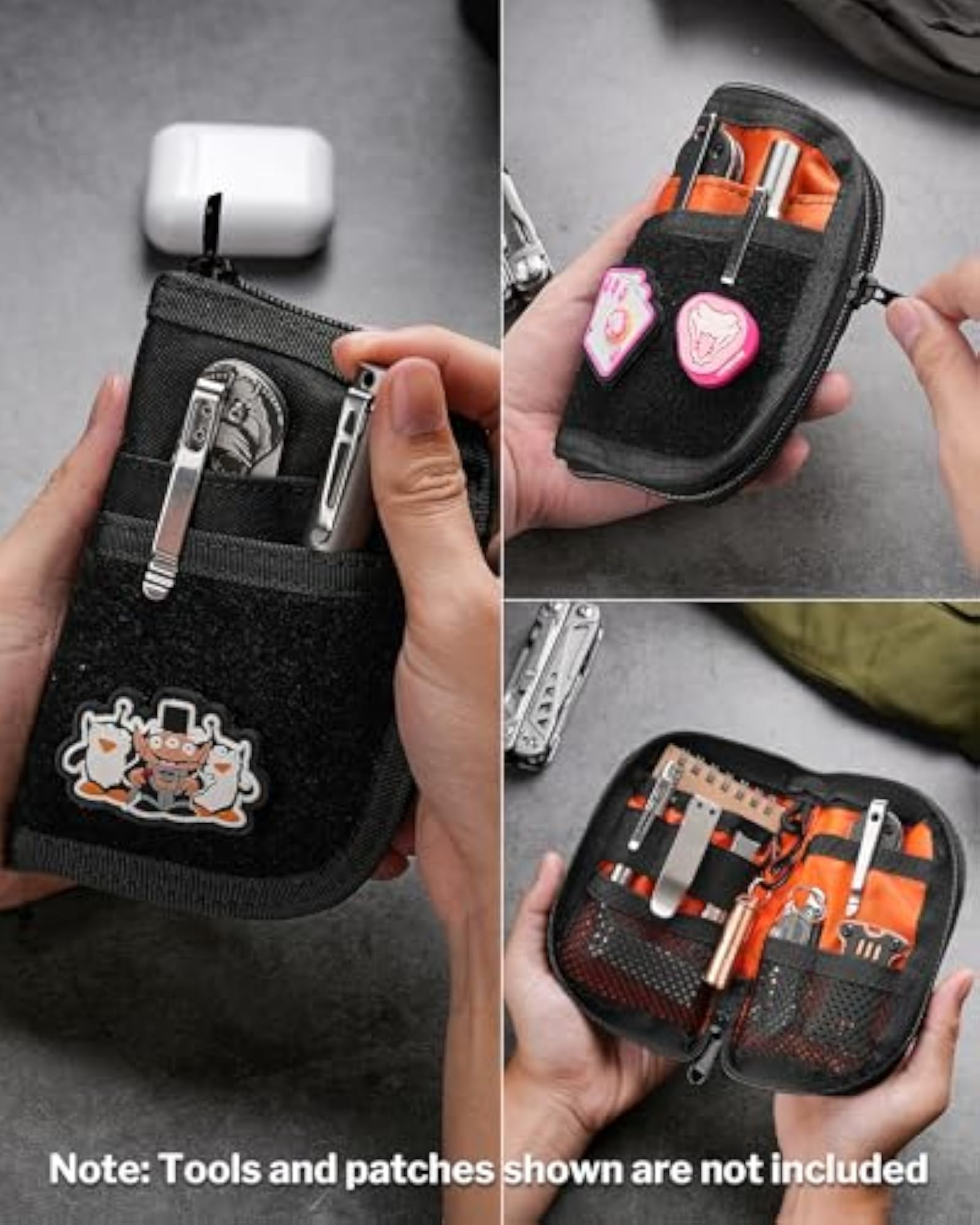 VE10 EDC Pouch Organizer with 7 Pockets